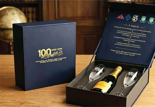 Luxury Unique Champagne Gift Box