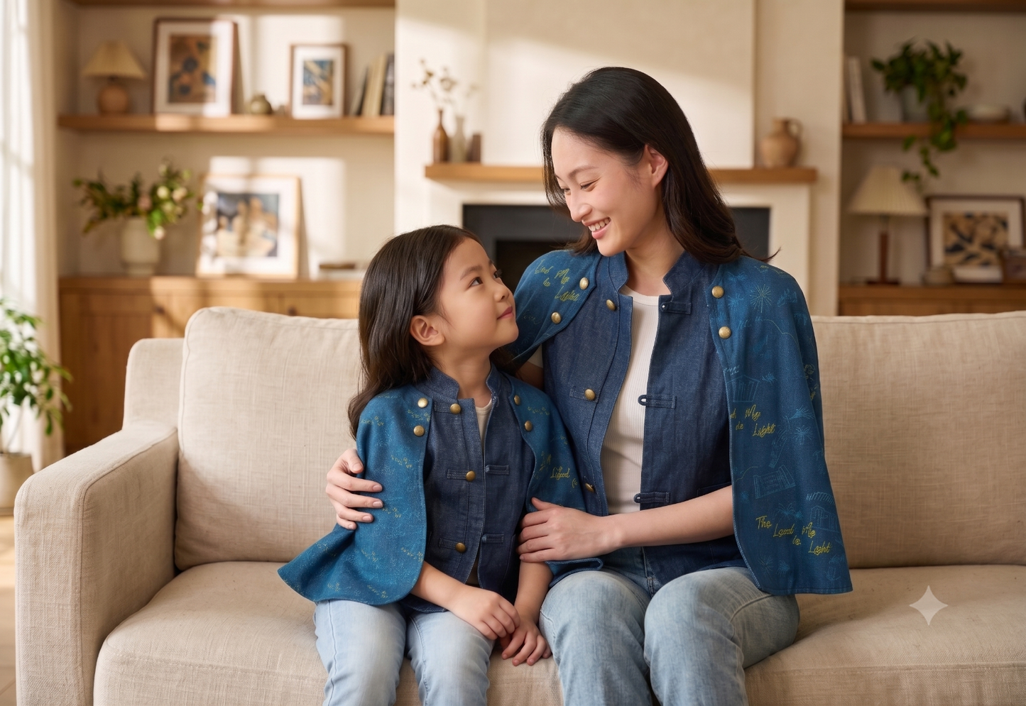 Cross-Over with Yi-ming: Mother & Daughter Matching Outfits (Daughter)